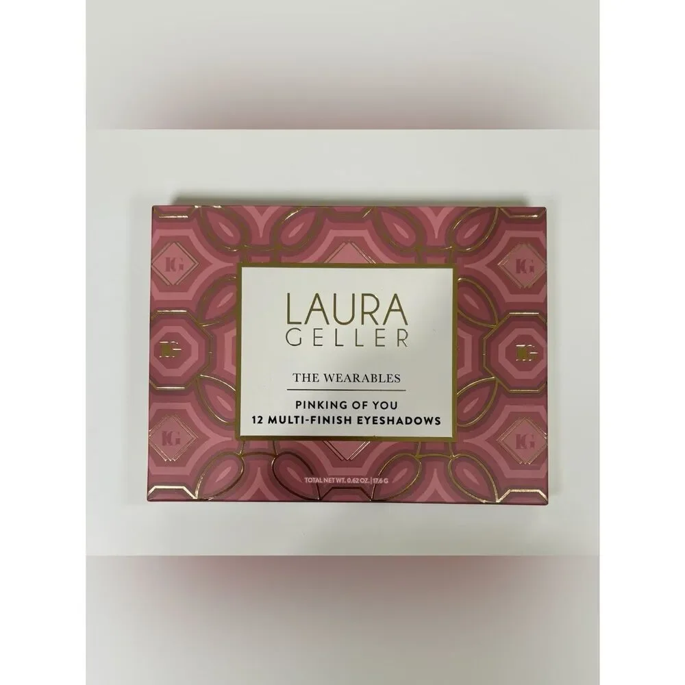 Laura Geller The Wearables 12 Multi-Finish Eyeshadows - Pinking of You, New